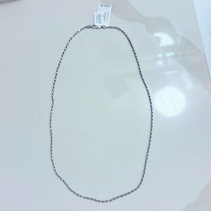 Guano Bernini 20” Sterling Silver necklace